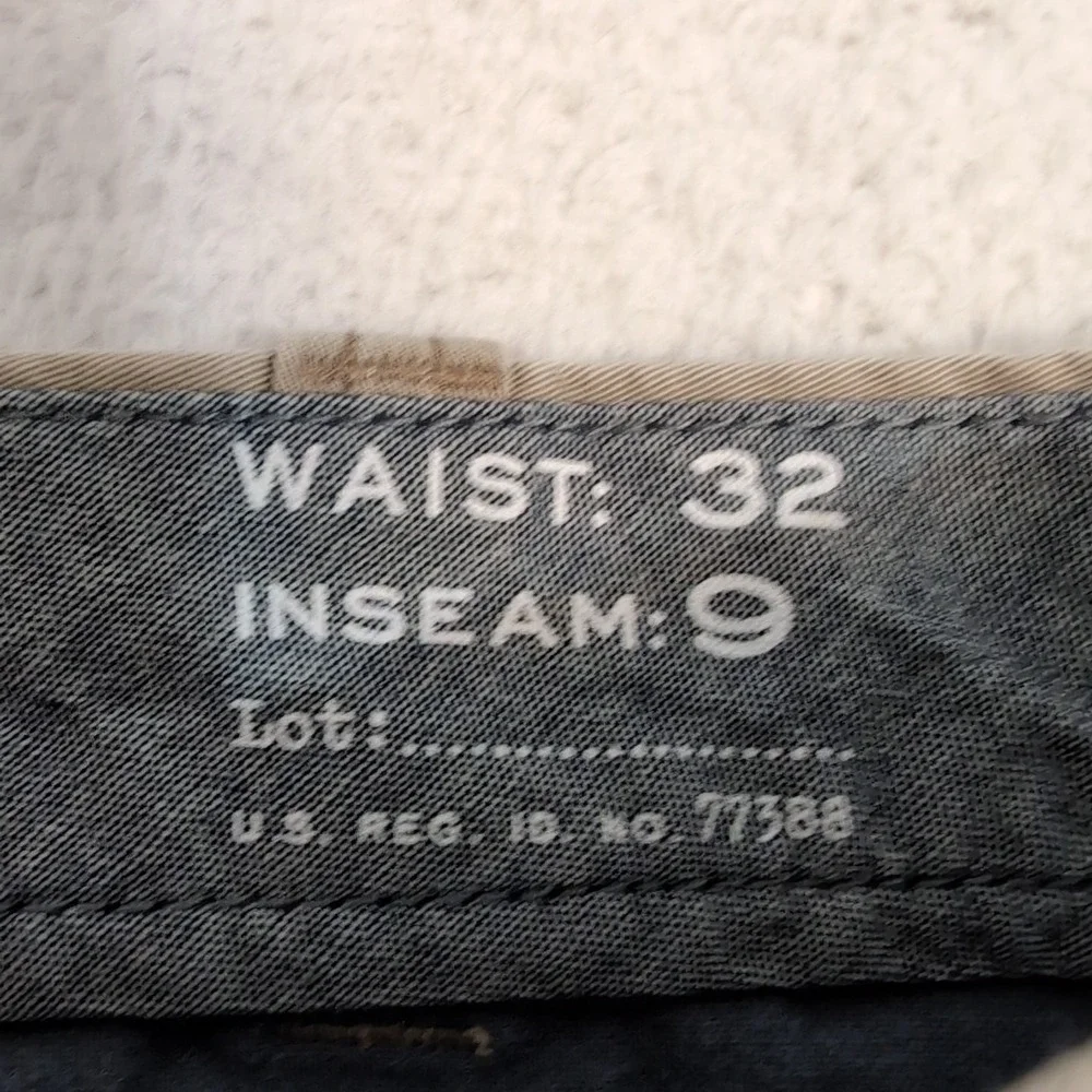J Crew‎ Stretch Chino Shorts Men 32 8.5